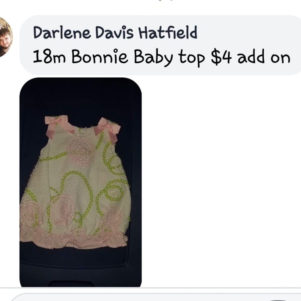 18 month Bonnie Baby top